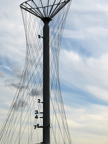 The striking design of the Rotterdam Bridge