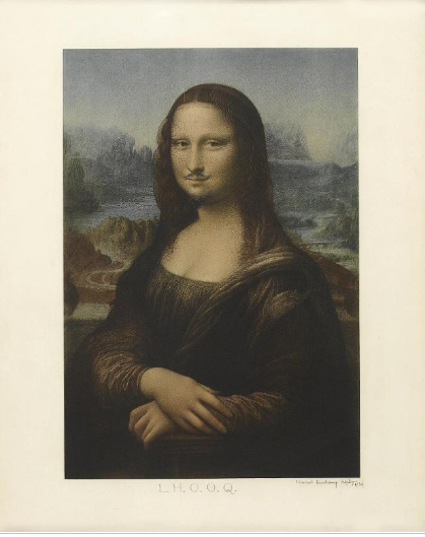 17a05 Duchamp, LHOOQ, 1919