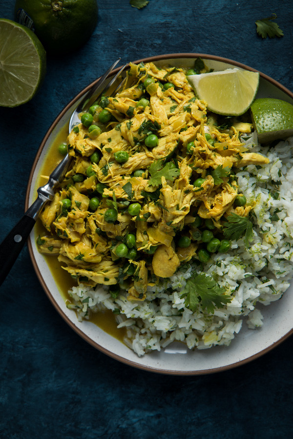 Chicken Curry with Cilantro Lime Rice | Will Cook For Friends