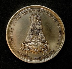 1867 Spain Valentia Medal obverse
