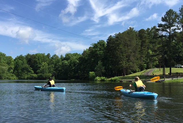 Double the Kayak Fun at Holliday Lake State Park, Virginia