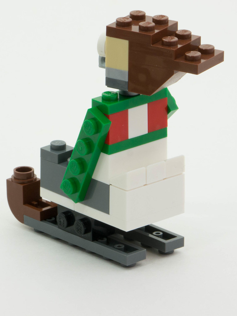 Christmas Build-Up 2016 Day 23 (really 14) MOC Rear