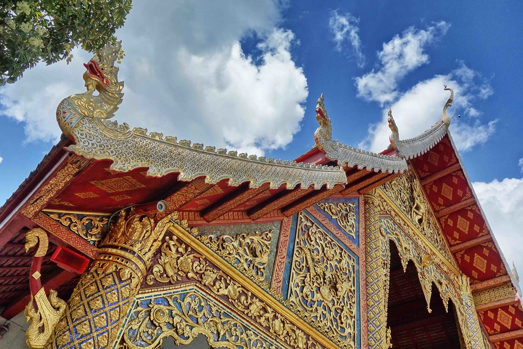 Temple Wat Chiang Man à Chiang Mai