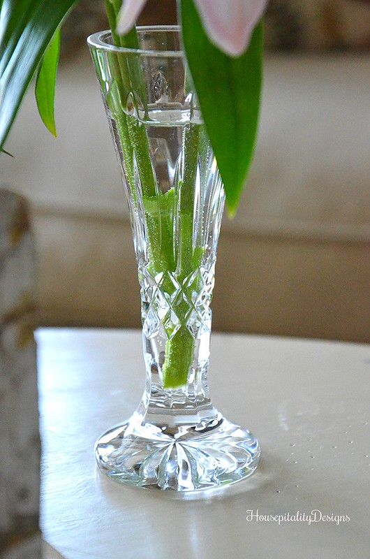 Waterford Birthday Candle Vase-Housepitalty Designs