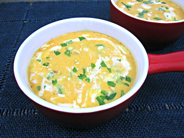 Thai Coconut Curry Butternut Squash Soup