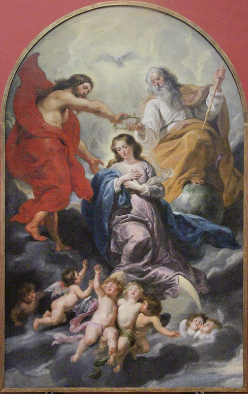The coronation of Maria, Peter Paul Rubens atelier