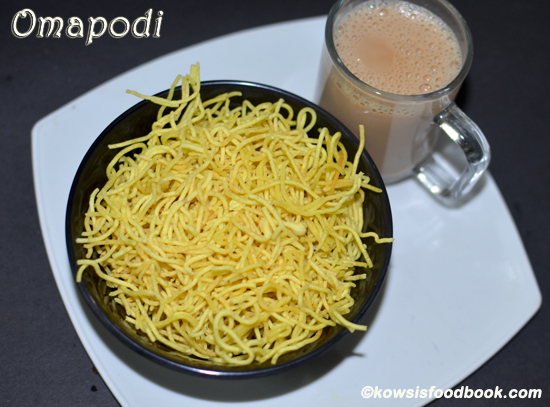 Easy Diwali Snacks Omapodi