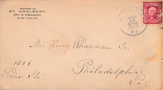 SIEDLECKI, Rev. Stanislaus letter to Chapman
