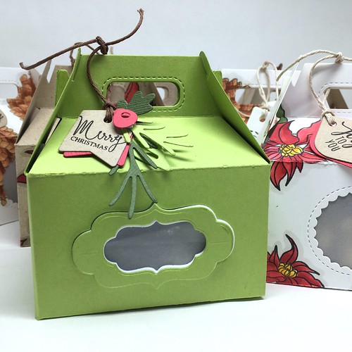 Christmas gift goodie boxes