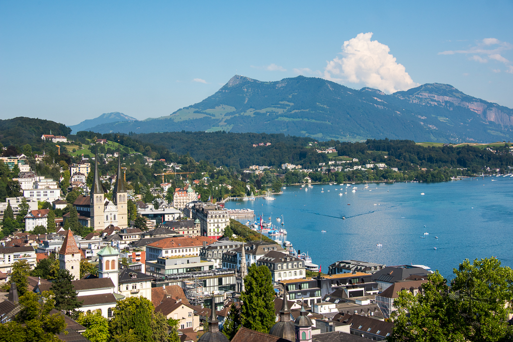 Lucerne View from Zyt