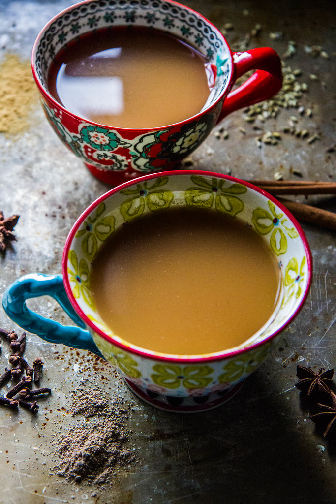 Homemade Coconut Chai Tea from HeatherChristo.com
