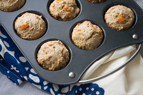 Spiced Apricot and Millet Muffins