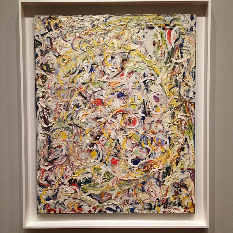Jackson Pollock: A Collection Survey, 1934-1954 at MoMA #jacksonpollock #moma #todiefor #museumofmoderart #nyc