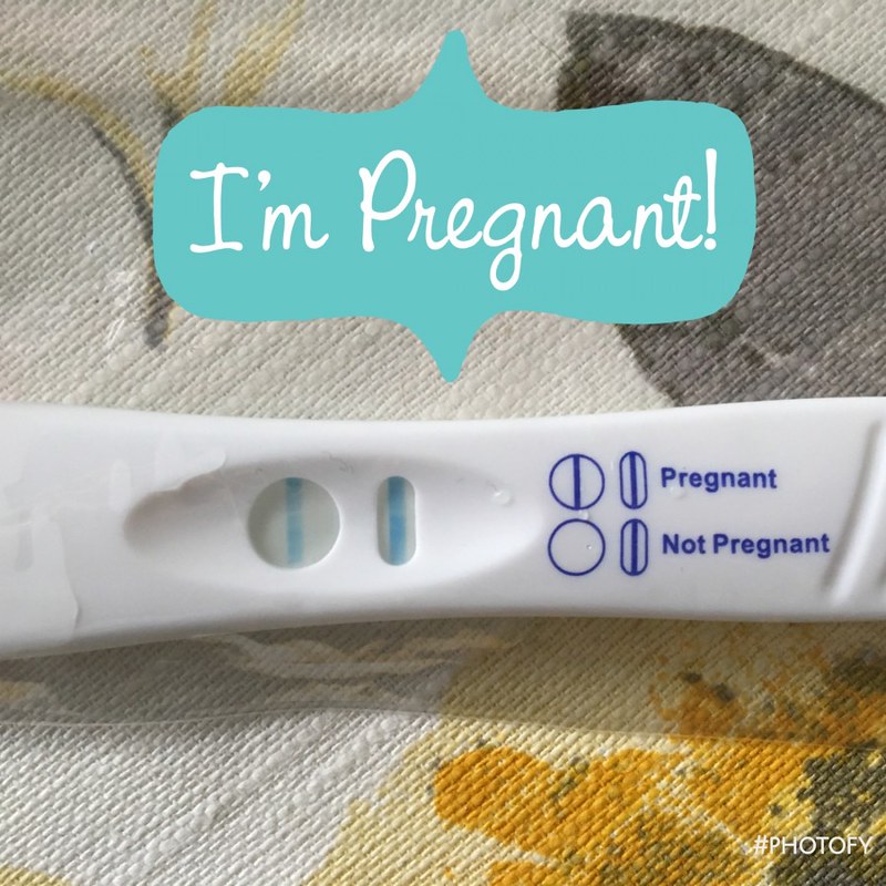October 12, the day I found out I was pregnant