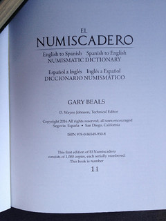 El Numiscadero book number 11