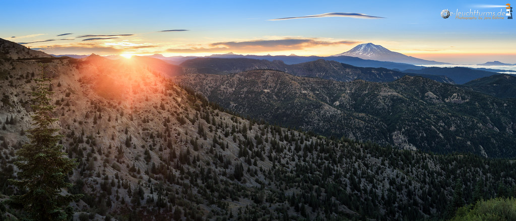 Mount Adams sunrise
