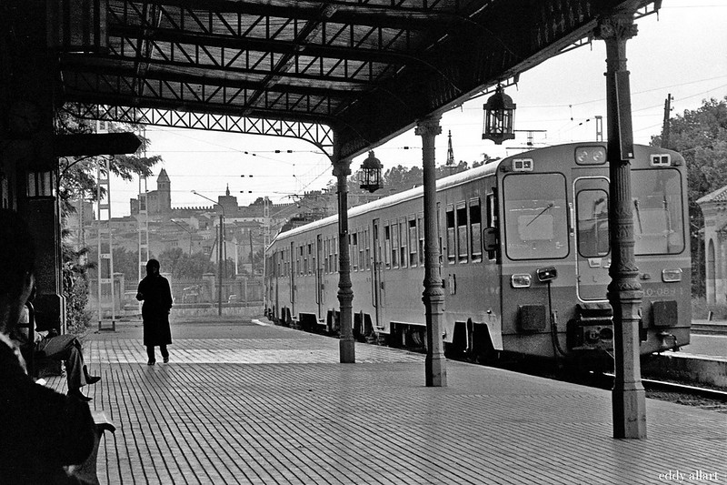 Estación de ferrocarril de Toledo en 1981. Fotografía de Eddy Allart © Eddy Allart