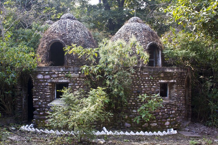 Meditation Chamber in Beatles Ashram in Rishikesh, India