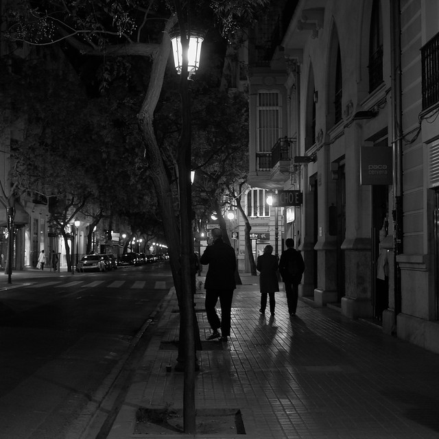 night street, Valencia