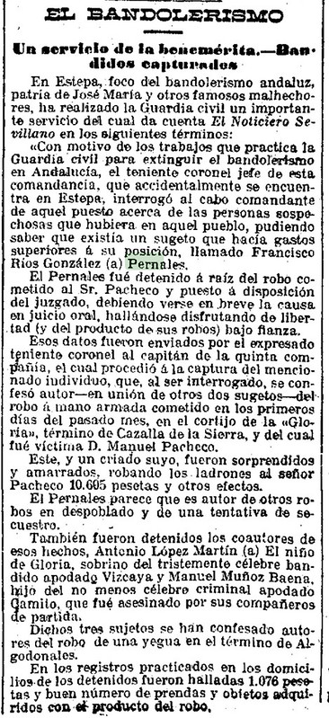 EL IMPARCIAL 20 OCTUBRE 1905