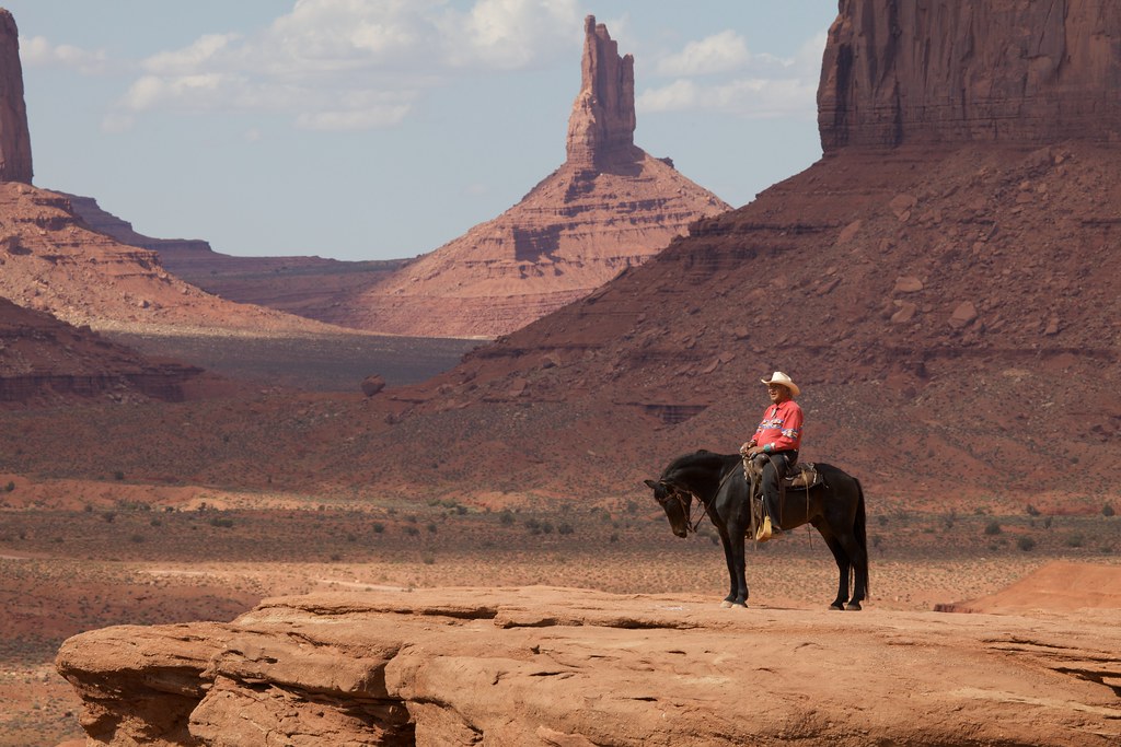 Navajo Cowboy at John Ford's Point 4 | by jfew