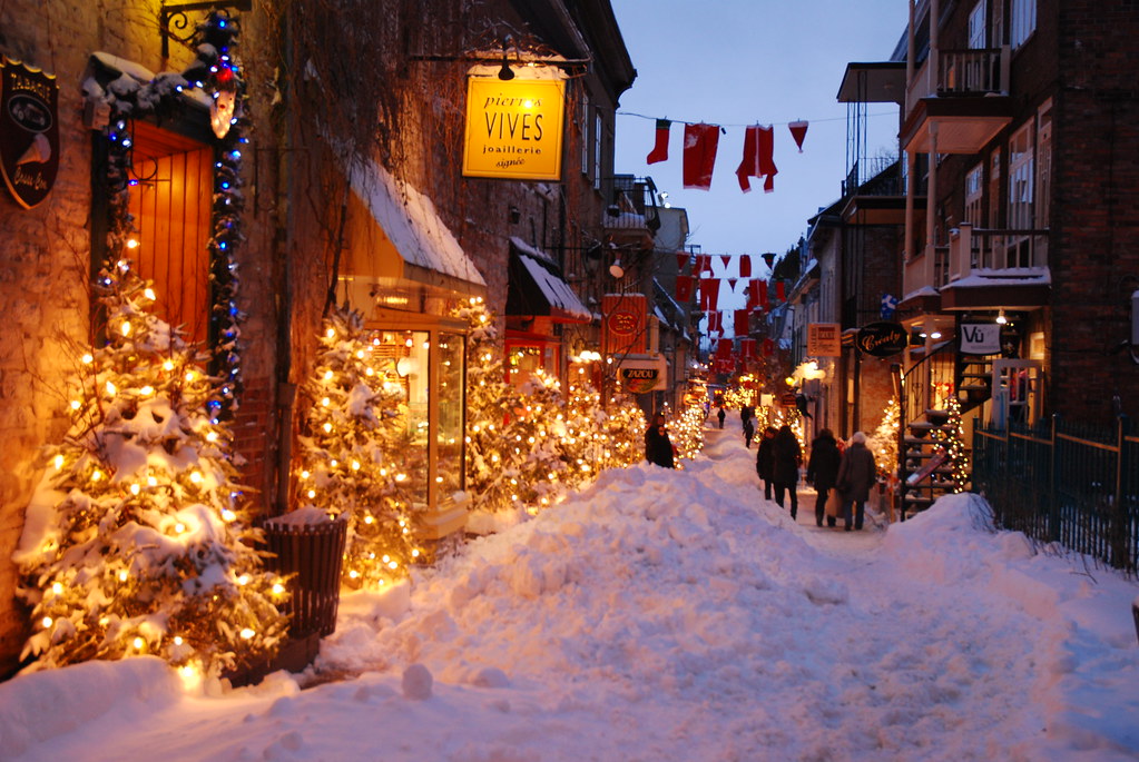 Noël à travers le monde : Petit Champlain