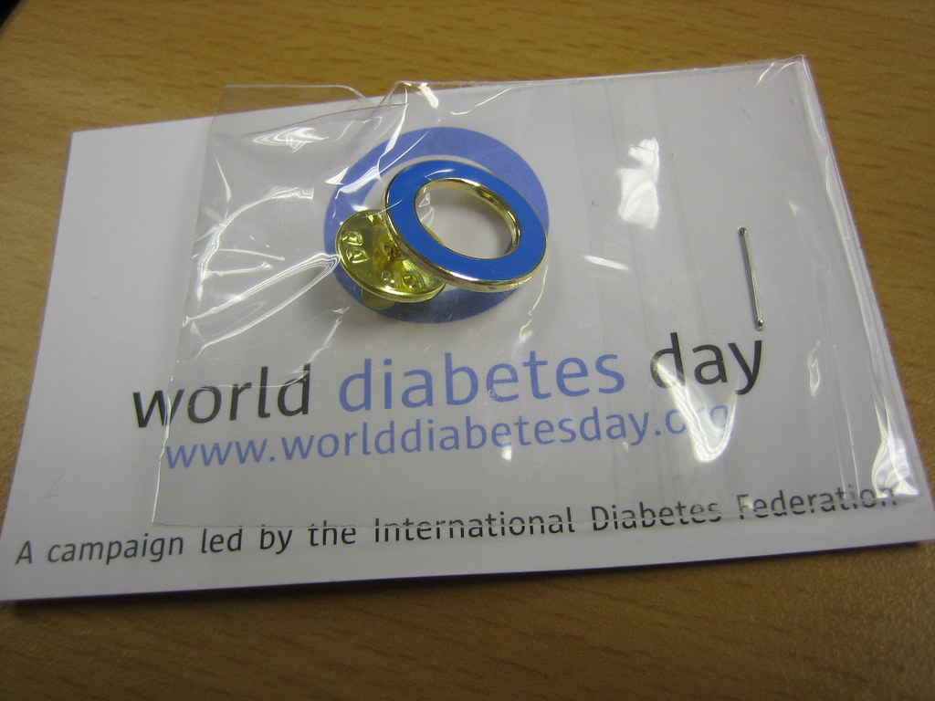 World Diabetes Day badge
