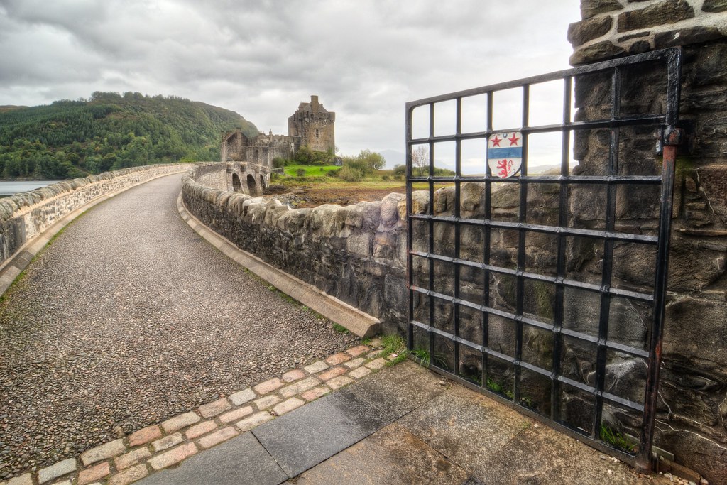 Gate to Eilean Donan