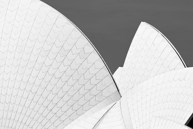 Sydney Opera House / Sydney, Australia / SML.20140315.6D.30926.P1.BW — Explored