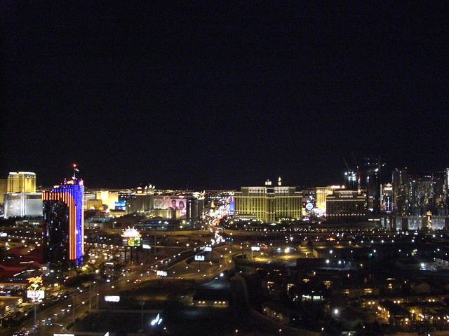 View from the buy.at party at the Palms in Las Vegas