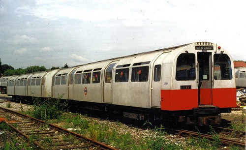 1983 Tube Stock in Neasden depot