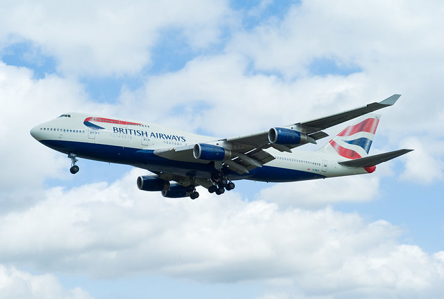 British airways 747