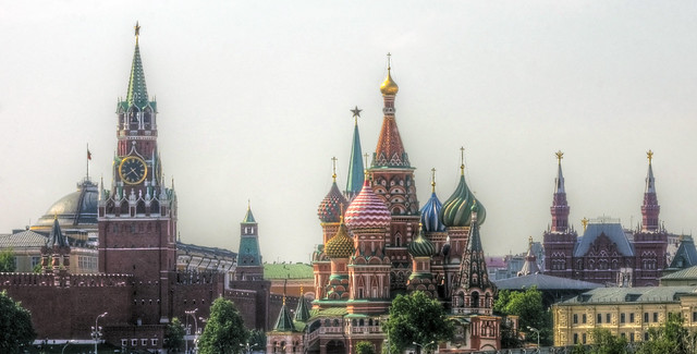 classic view of moscow
