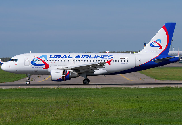 VQ-BTP Ural Airlines Airbus A319-111