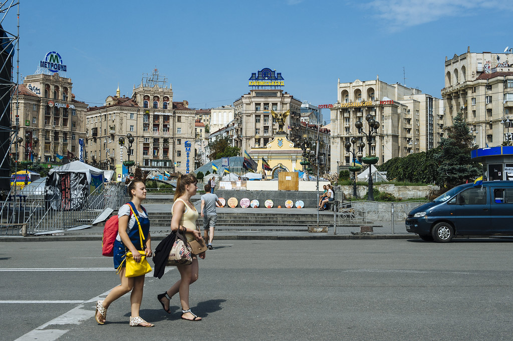 Travel | Independence Square | Kiev | Ukraine