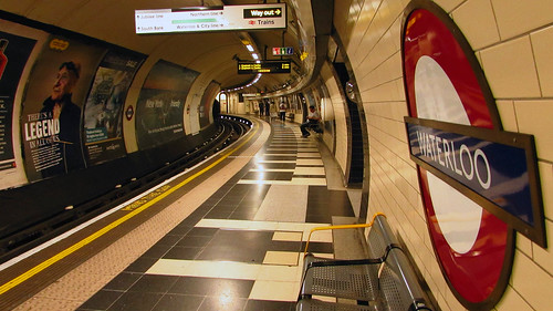 London Underground - Bakerloo Line - Waterloo southbound