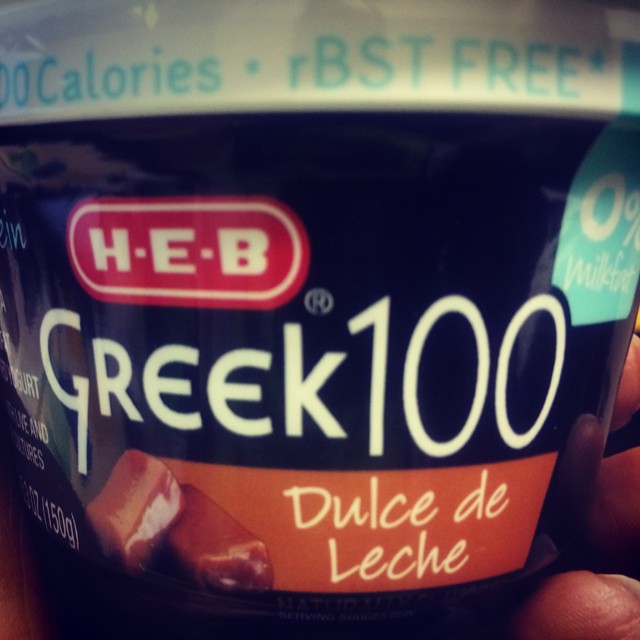 New flavor of @heb #greekyogurt 100. Let's see how this goes! #healthyeats #healthysnacks #fitfluential