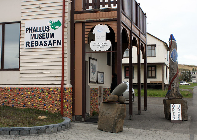 Phallus museum in Húsavík