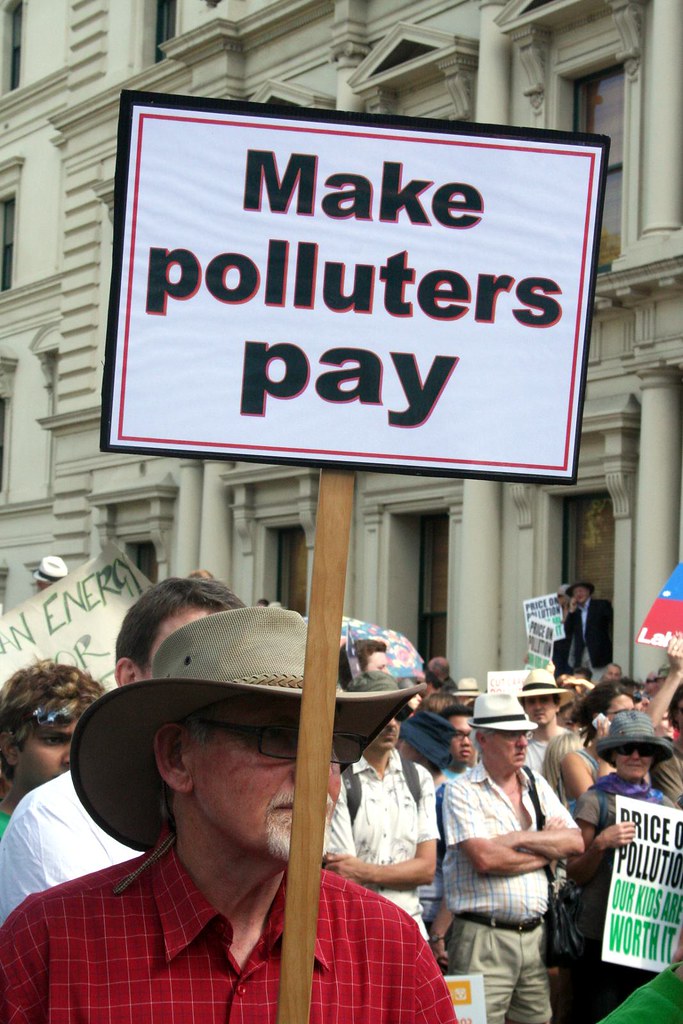 Image result for polluters pay