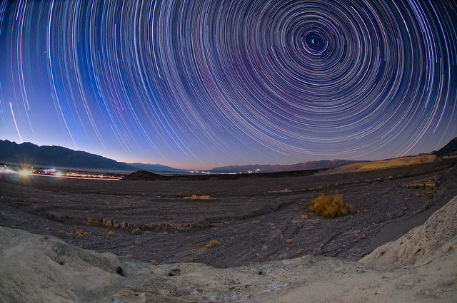 Death Valley Star Trails