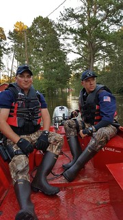 Coast Guard punt team responds to flooding in eastern NC