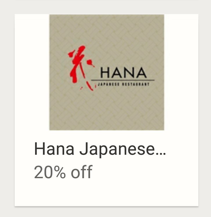 Hana 20% Discount