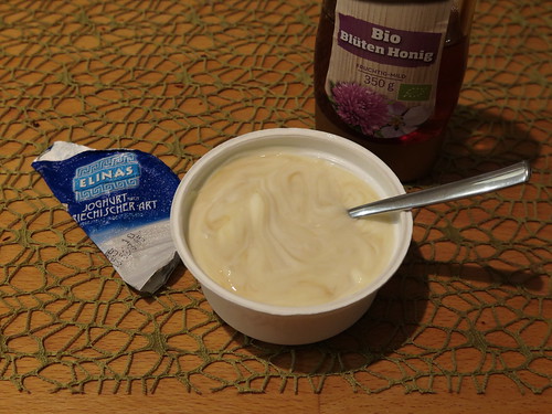 Joghurt mit Honig