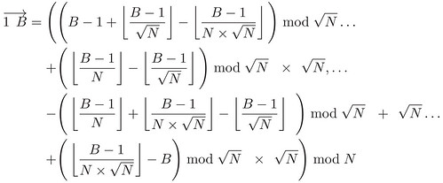 This is a modular arithmetic formula for a perfect square order-9 magic square or magic torus (magic torus descendant of T4173).