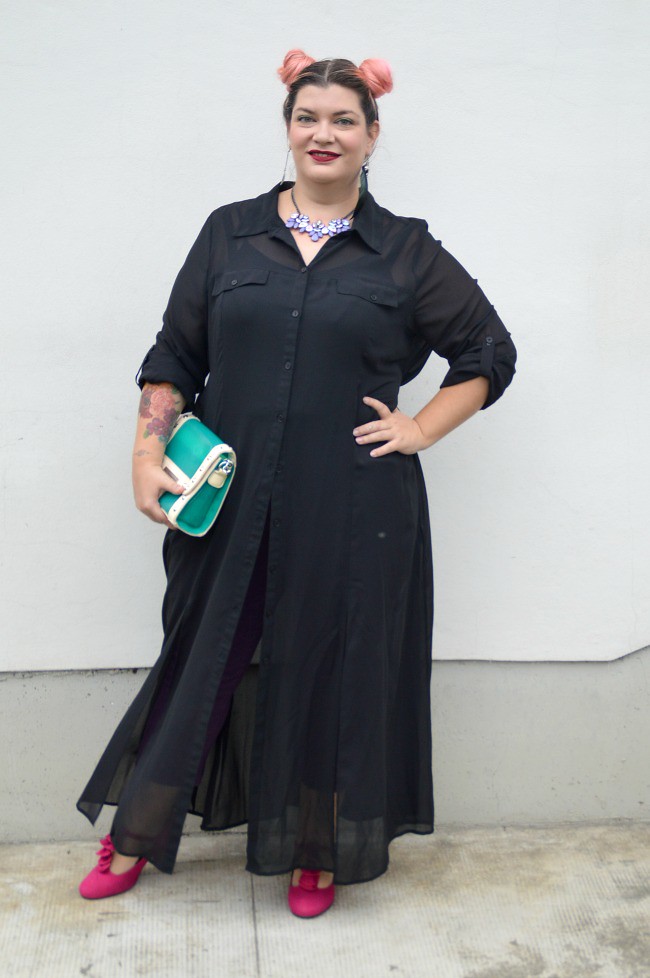 Disneybound plus size outfit maleficent The sleeping beauty (3)