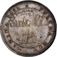 1683 Dutch West India Company Medal obverse