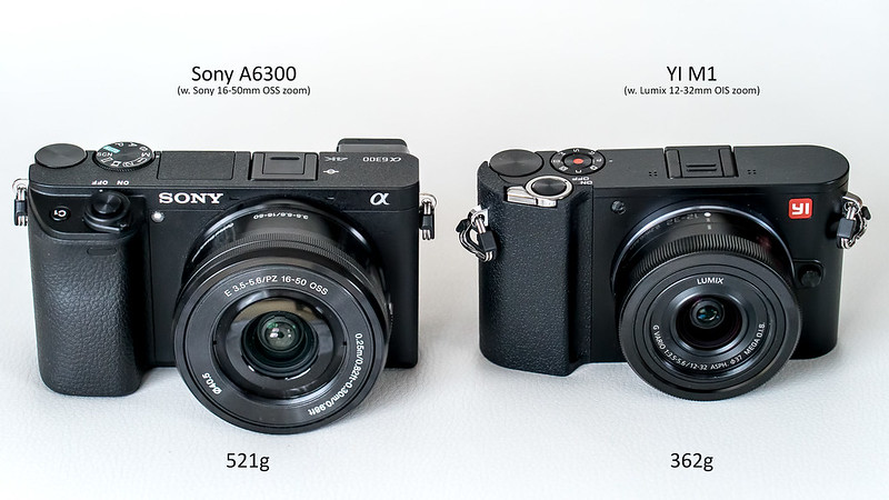 Sony A6300 vs. YI M1