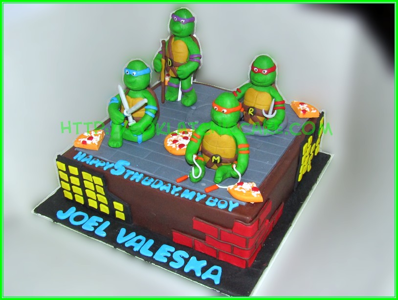Cake Ninja Turtle