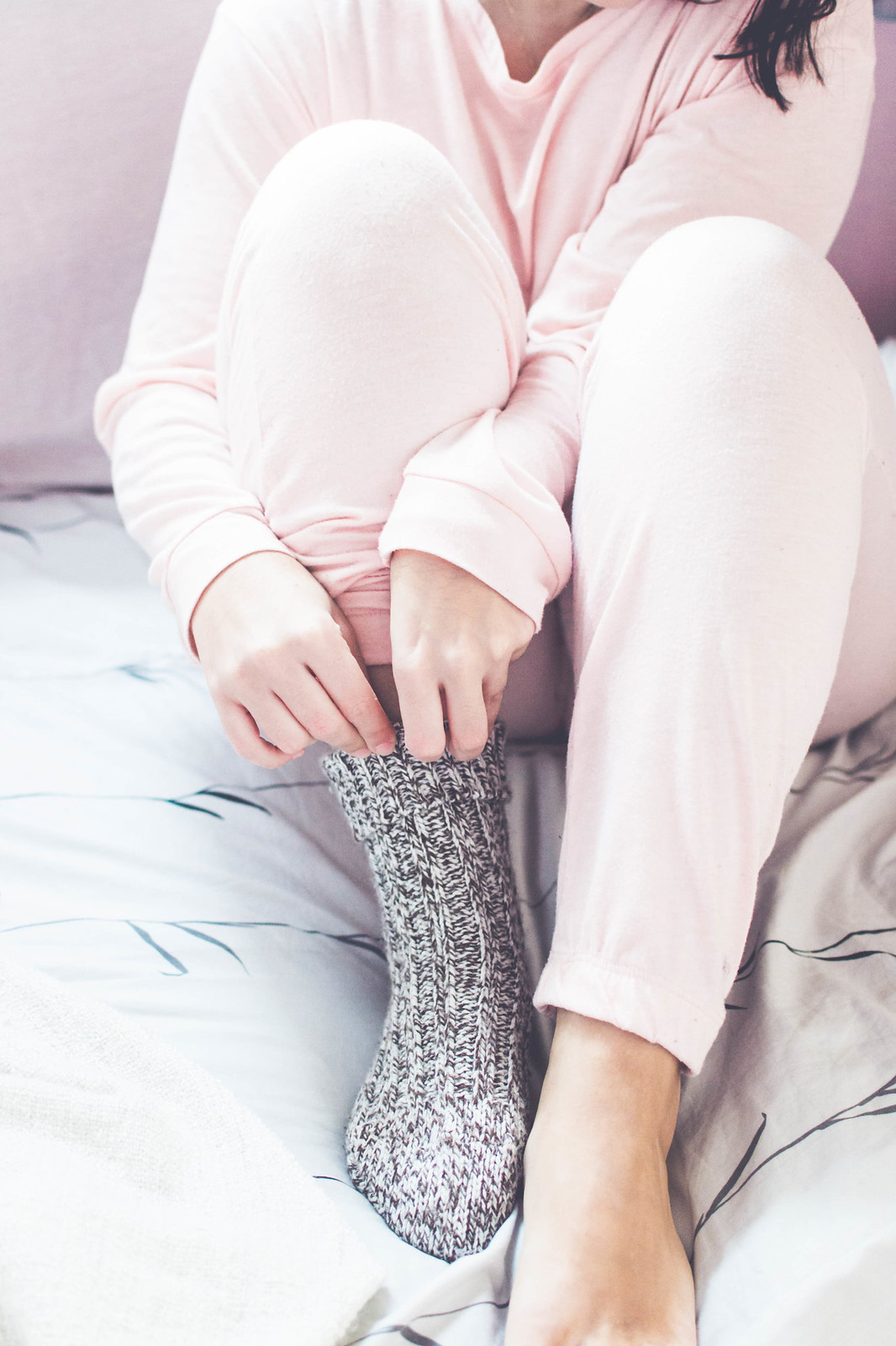 Between my top lounging products: the softer pink PJs by Chelsea Peers