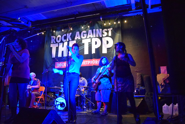 10/7/2016 Boston Rock Against the TPP Concert